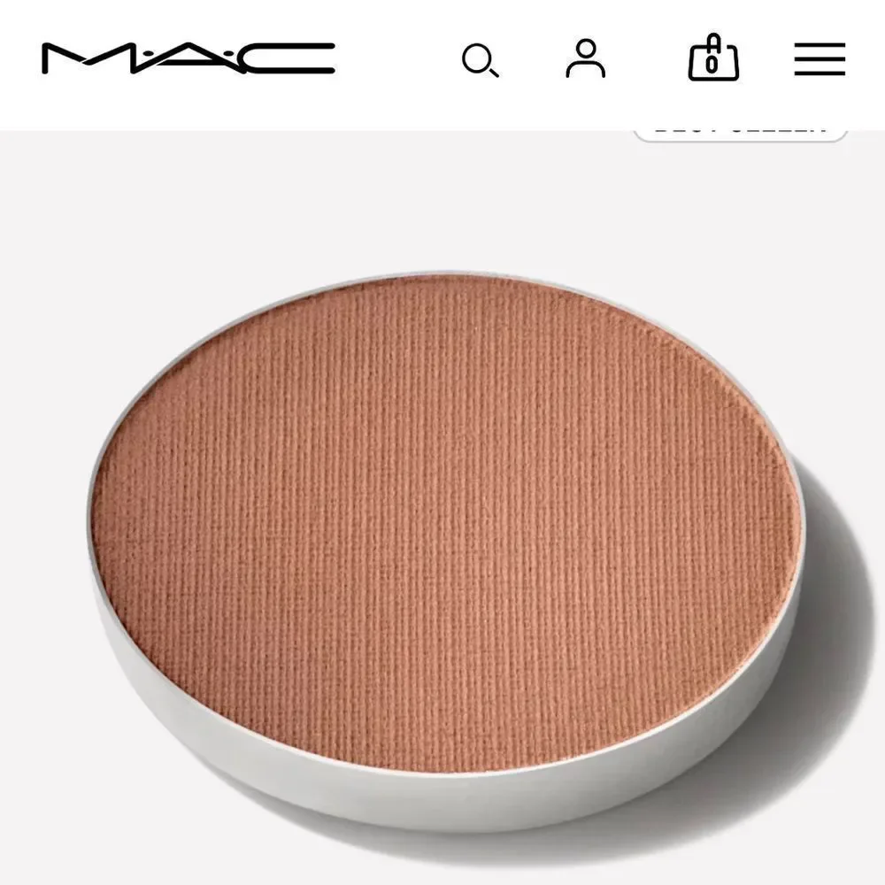 MAC Eye Shadow PAN Refill Humid color charcoal brown NEW Ipsy bag